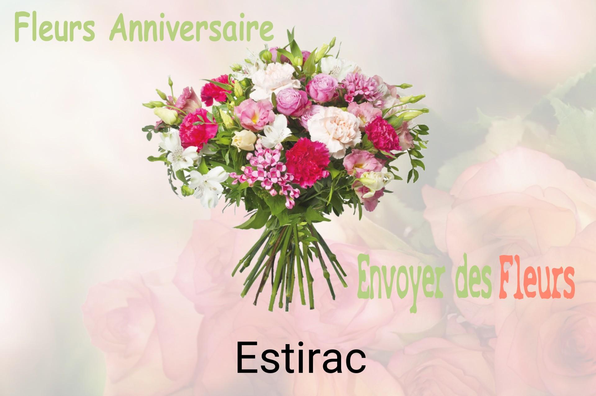 Bouquet de fleurs d’anniversaire livré à Estirac